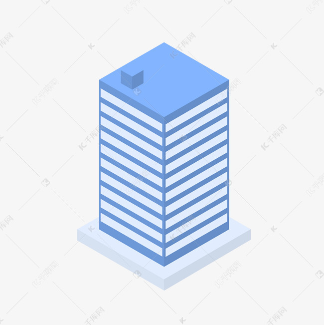 2.5d建筑插小房子