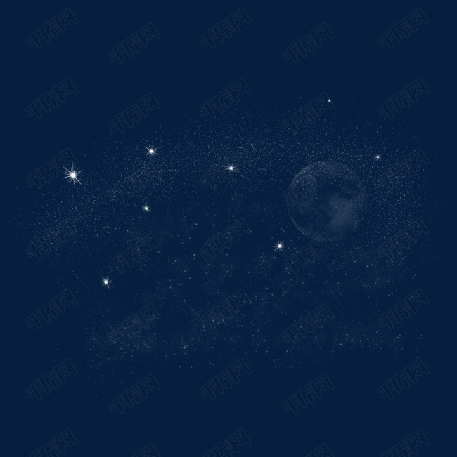 白色浪漫宇宙星云