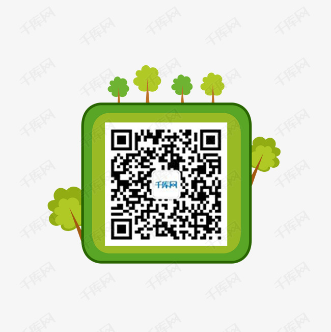 树林二维码个性设计