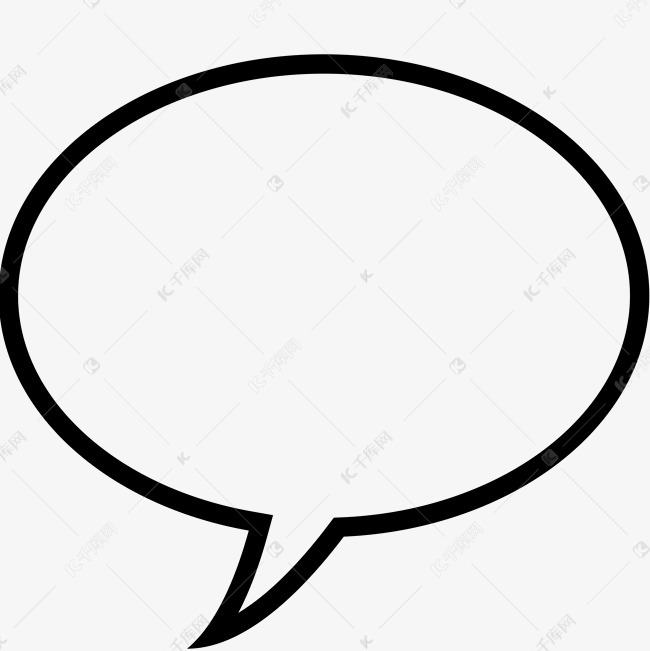 话题气泡标志图标