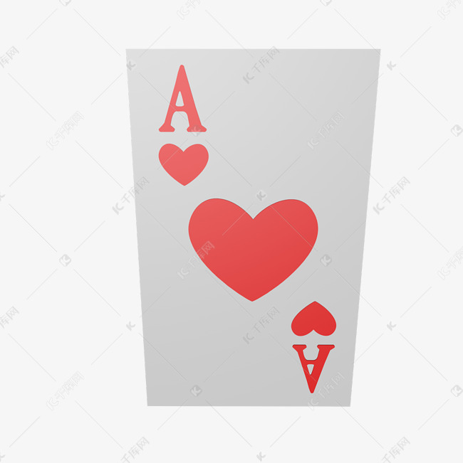 c4d红桃扑克牌