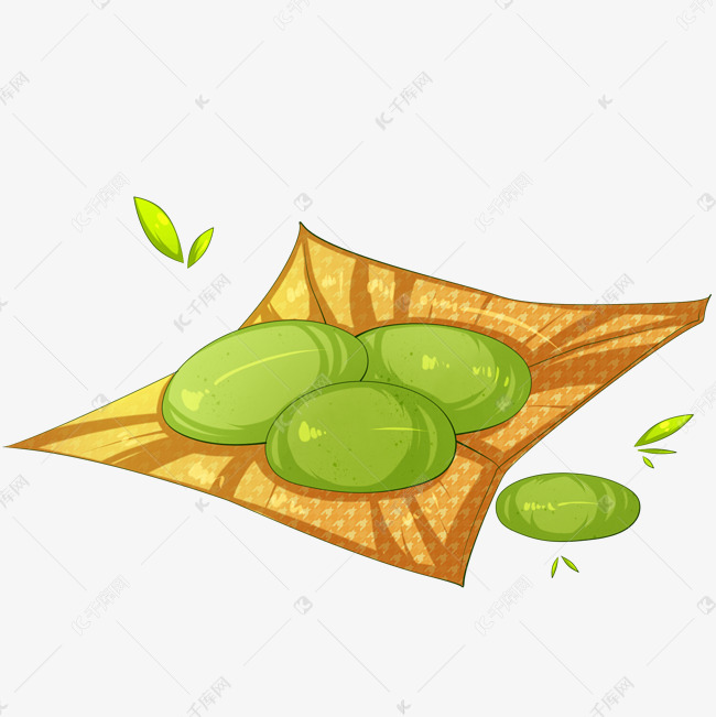 清明节青团糍粑