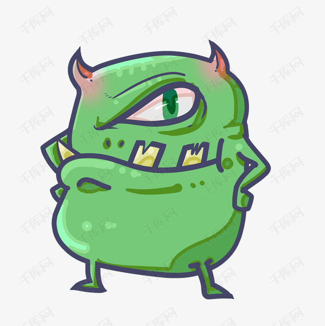 绿色独眼拟人细菌