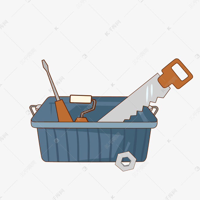 劳动装修工具插画