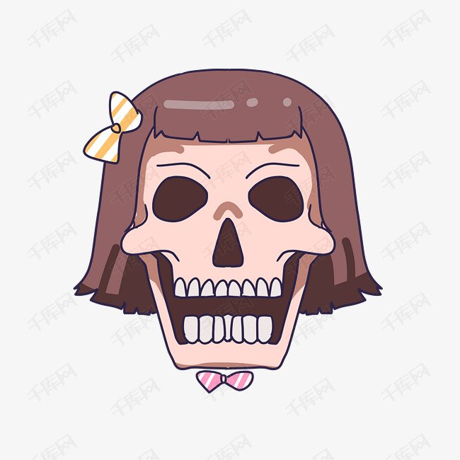 女士骷髅头