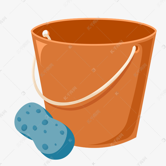 清洁工具水桶抹布