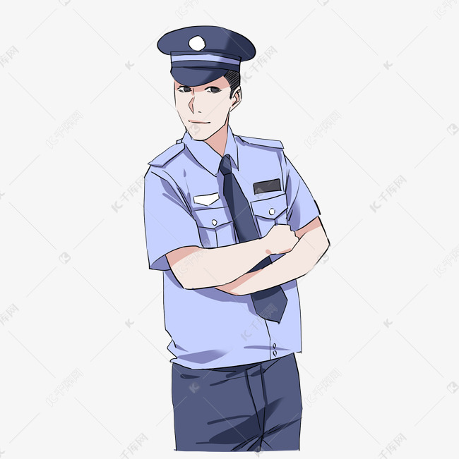 男性警官人民公仆正义的捍卫者素材图片免费下载 高清装饰图案psd 千库网 图片编号