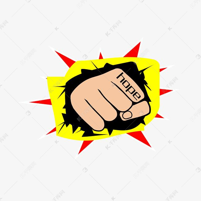 拳头手势英文字母插图