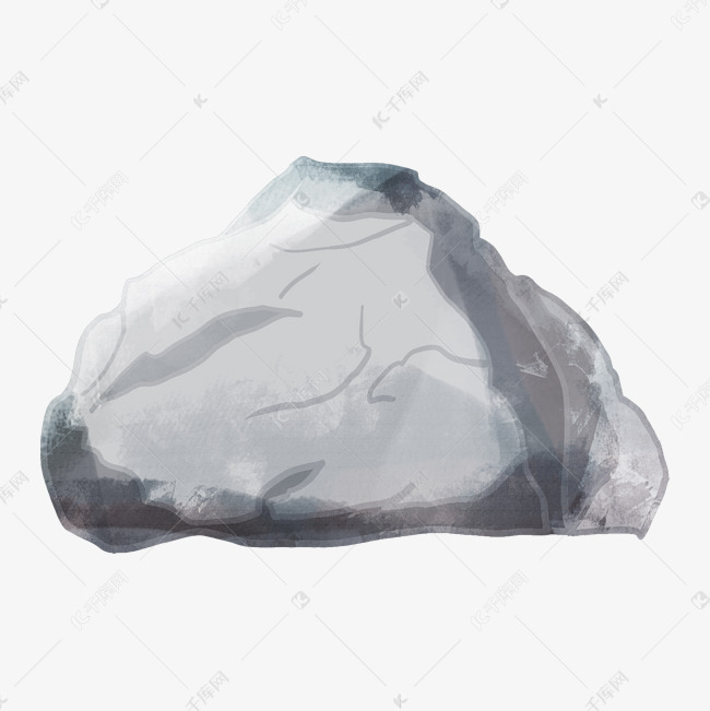 正宗石头卡通插画素材图片免费下载 高清装饰图案psd 千库网 图片编号