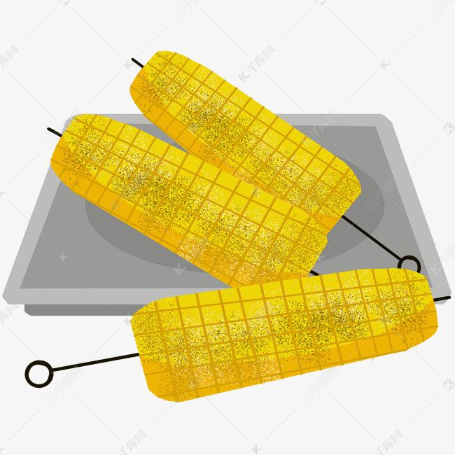 美味烤玉米