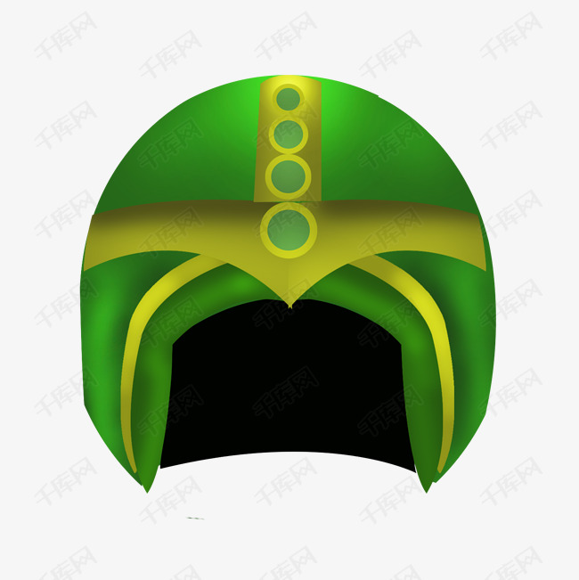 绿色士兵头盔