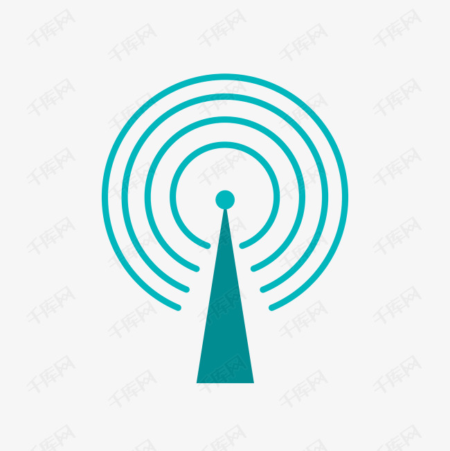网络信号扁平化小图案素材图片免费下载-千库网