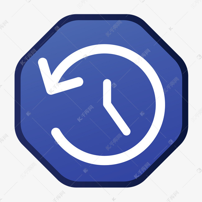 逆时针旋转图标