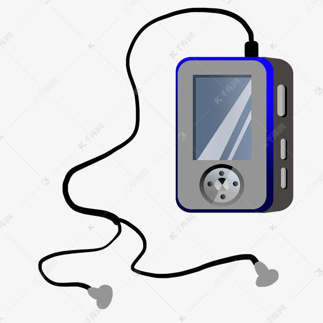 mp3电子产品插图素材图片免费下载-千库网