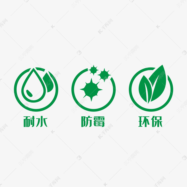 矢量防水防潮标志