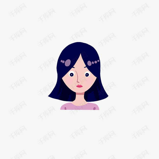 漂亮女青年用户头像