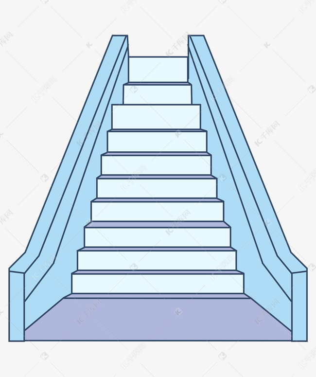 EPS绘制室外楼梯图片