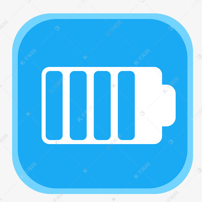 手机电池状态界面符号图标