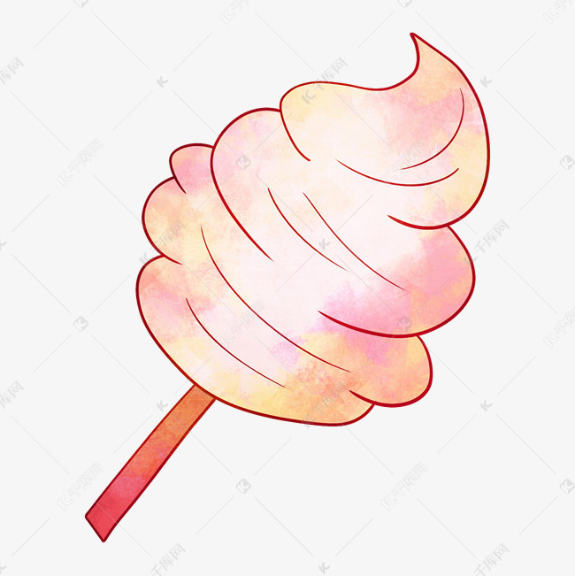 粉色糖果棉花糖插图