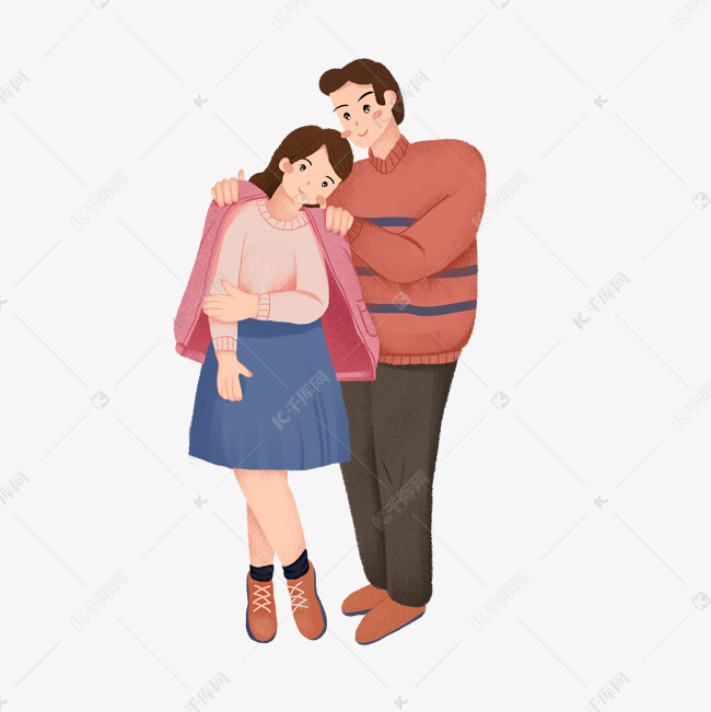 互相关爱的男女