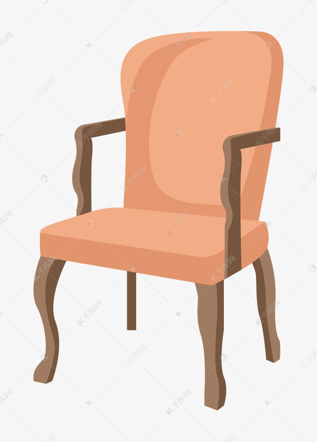 家具椅子卡通插画