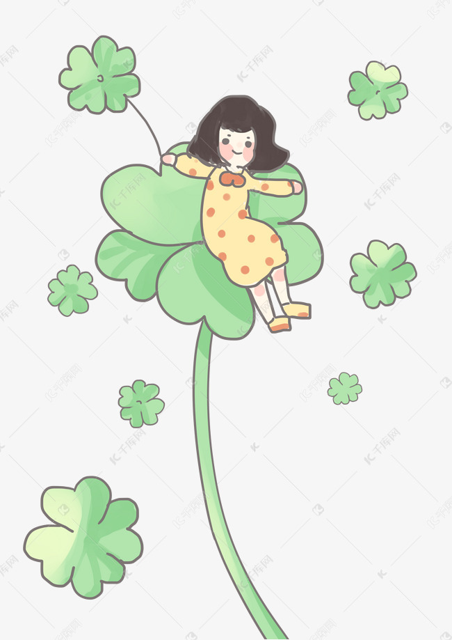 幸运草女孩