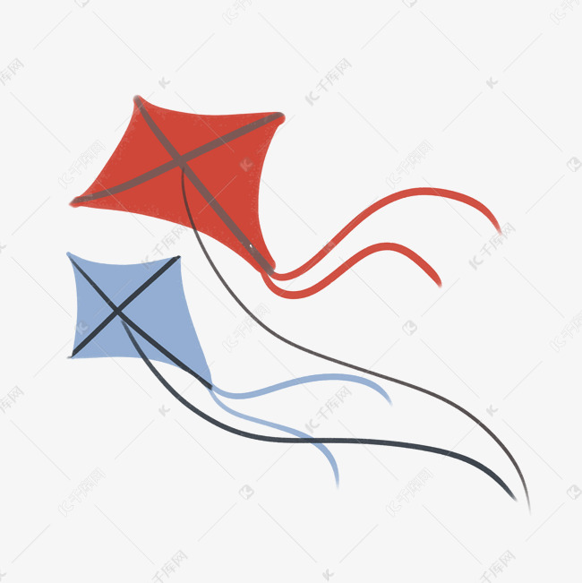 风筝矢量图文件