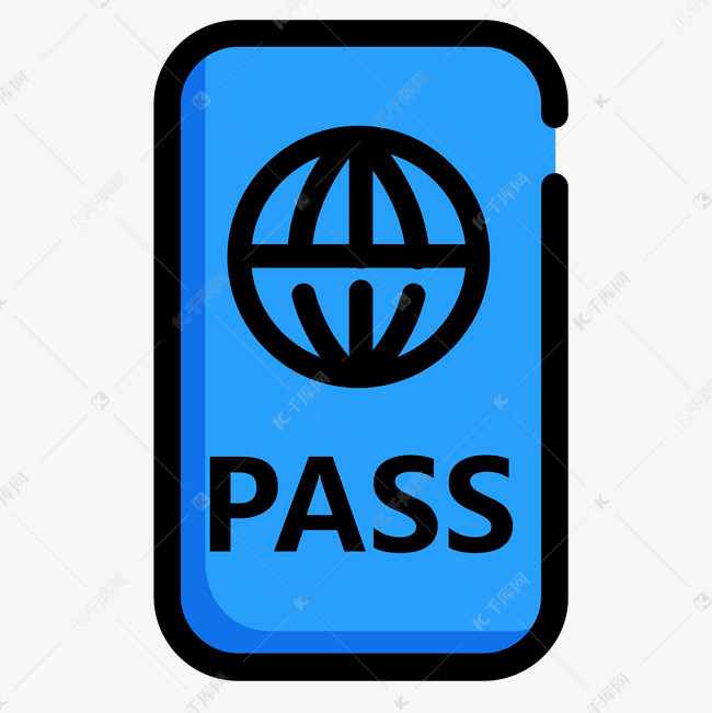 旅游pass卡图标