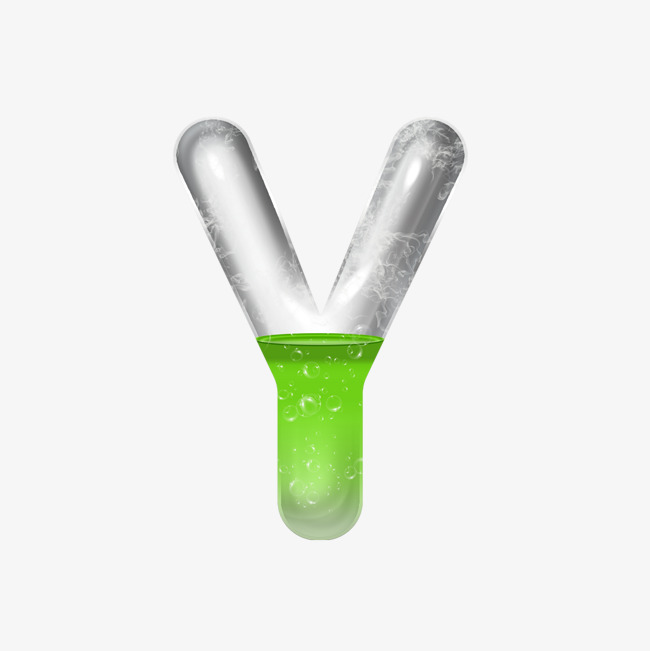 化学试管实验字母y