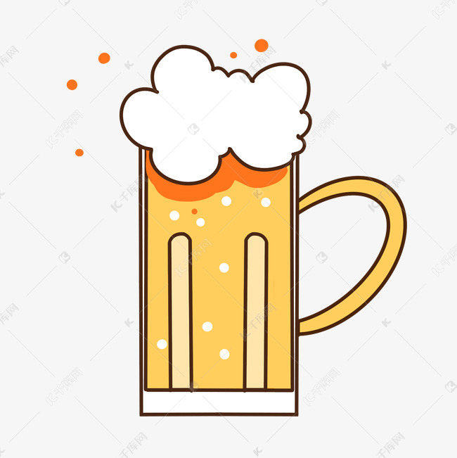 一杯雪花啤酒插图