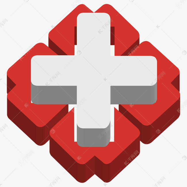 医院的十字标志