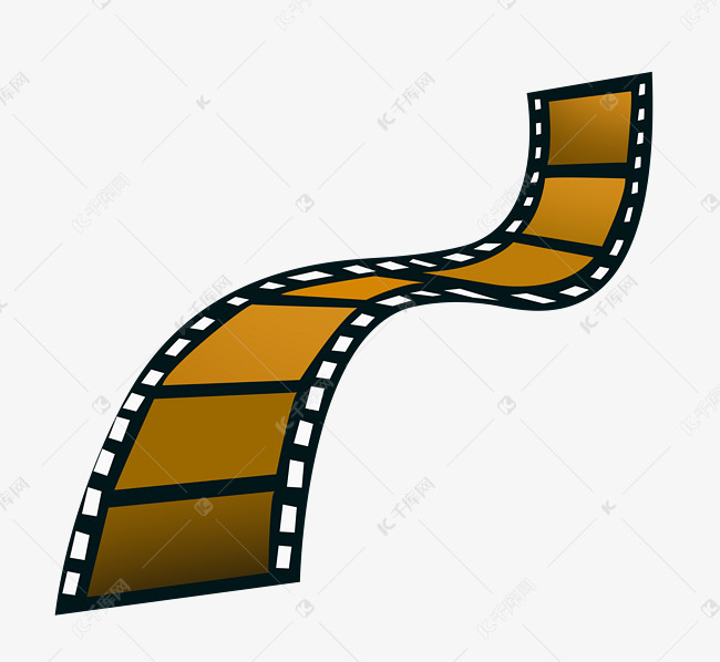电影胶卷卡通工具