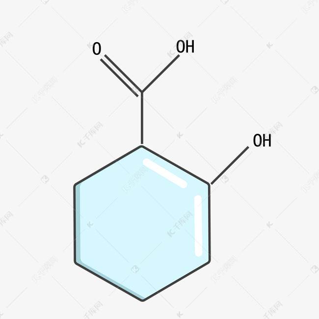 水杨酸分子