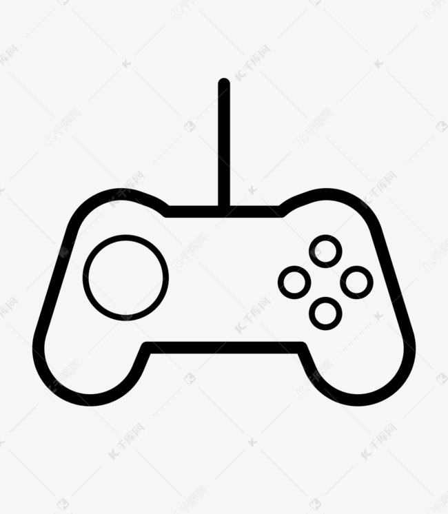 游戏机玩游戏图标素材图片免费下载-千库网