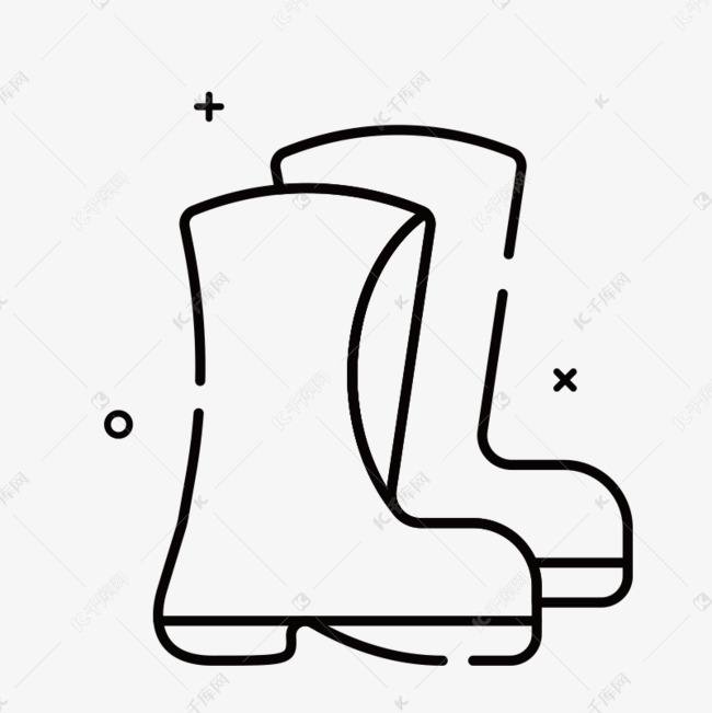 雨鞋图标