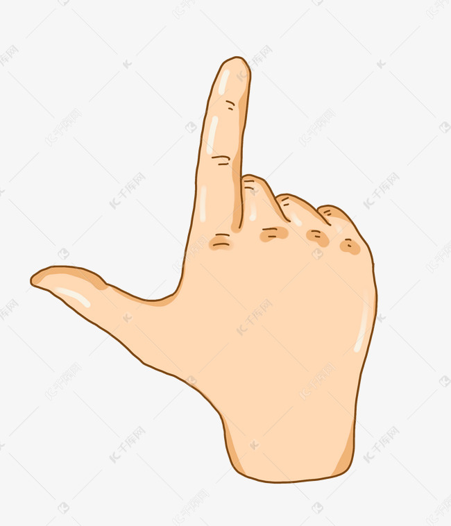 数字八手势指示插图