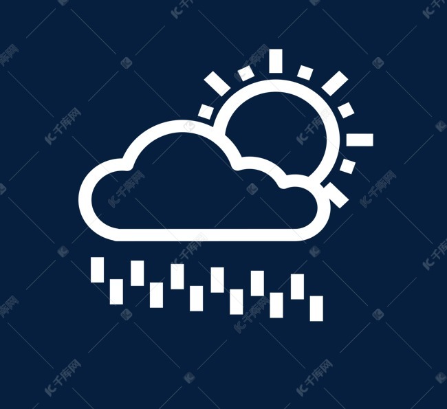 雨转晴图标