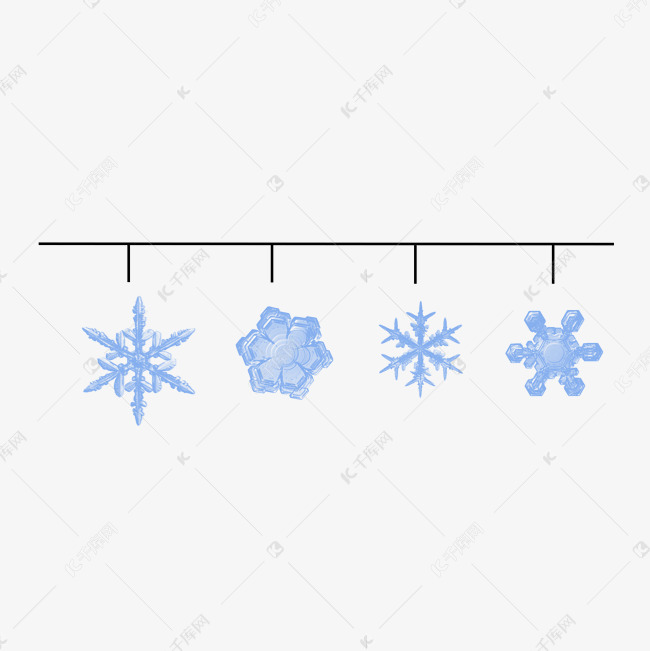 雪花分割线