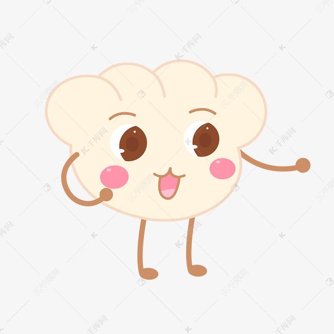 可爱的饺子宝宝