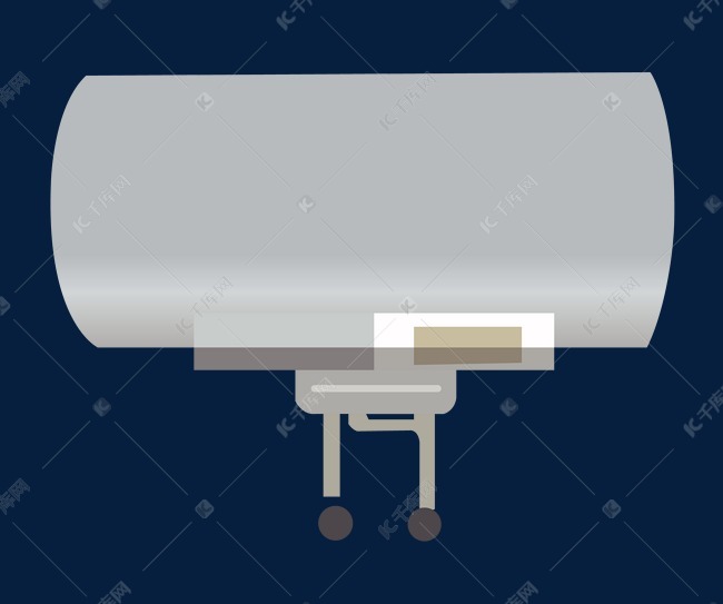 热水器卫浴插画