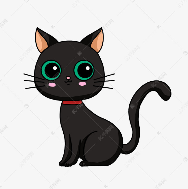 黑猫png素材图片免费下载 高清图片pngpsd 千库网 图片编号