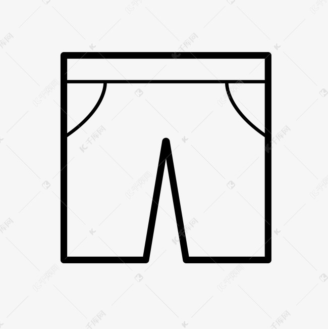 短裤图标