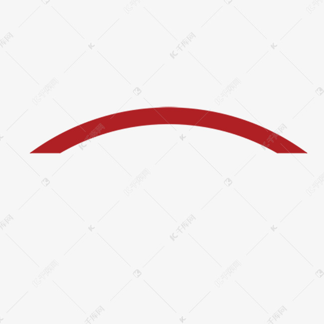 红色圆弧素材图片免费下载-千库网