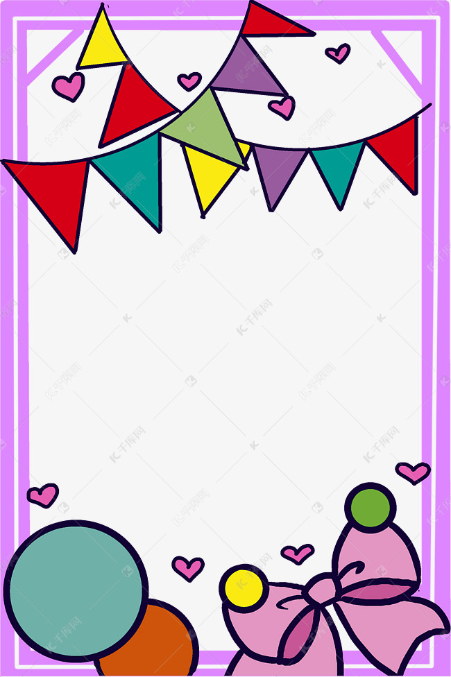 儿童节边框素材图片免费下载-千库网