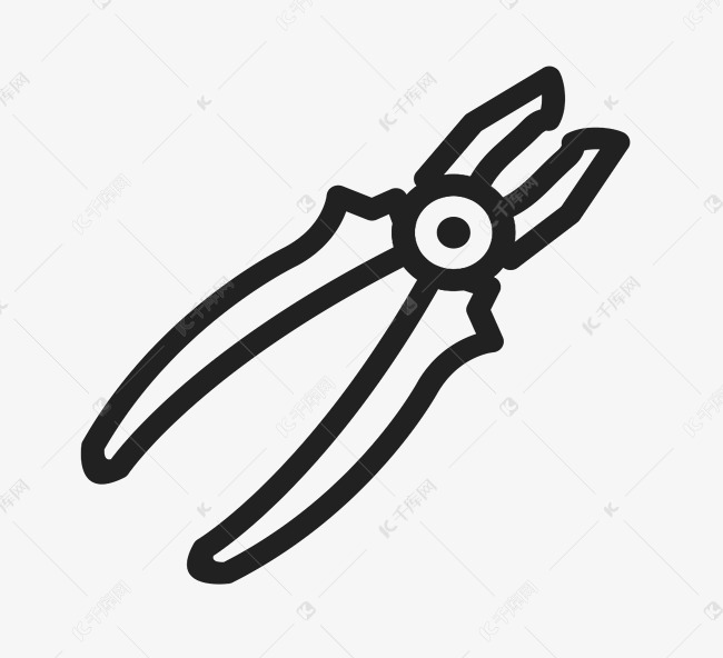 尖嘴钳图标