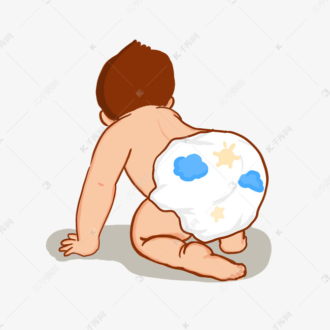 纸尿裤卡通bb