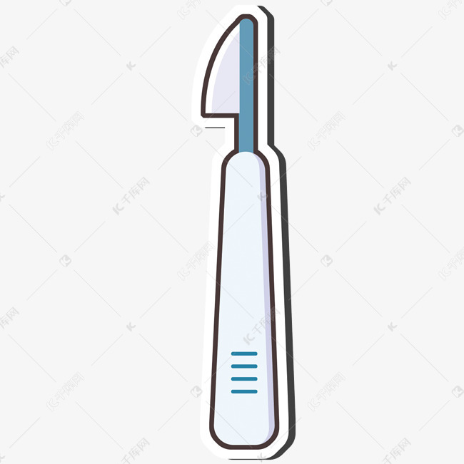 医疗工具卡通手术刀