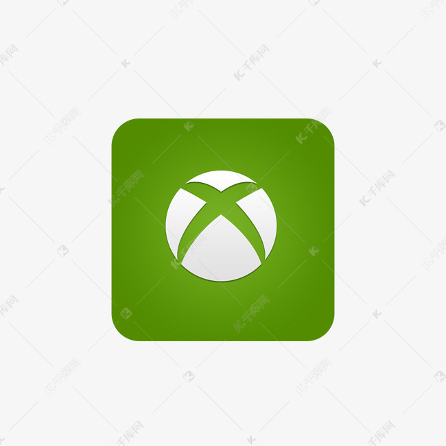 绿色渐变浏览器符号移动页面图标