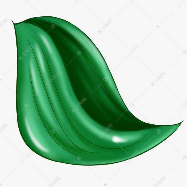 一片绿色的摇篮素材