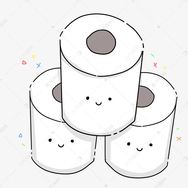 三卷立体卫生纸